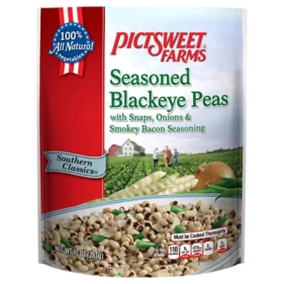Pictsweet Farms Peas Southern Classics Blackeye Seasoned