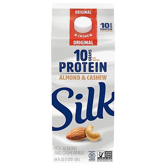 Is it Peanut Free? Silk Protein Original Pea, Almond & Cashew Milk, Half Gallon