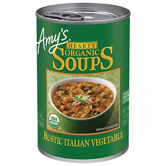 Is it Gluten Free? Amy's Kitchen Organic Rustic Italian Vegetable Soup