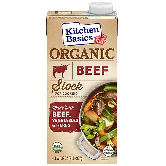 Is it Fish Free? Kitchen Basics Organic Beef Stock