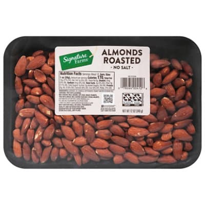 Almonds Roasted No Salt