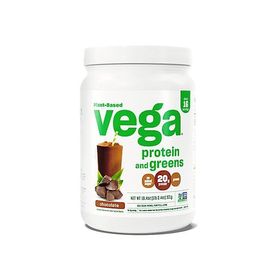 Is it Pescatarian? Vega Protein And Greens Plant Based Protein Powder, Chocolate