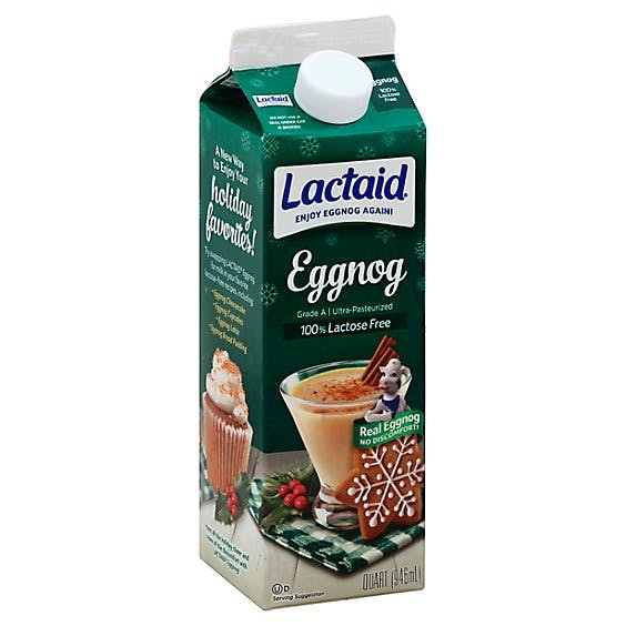 Is it Low FODMAP? Lactaid Eggnog
