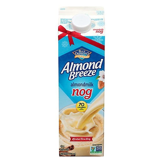 Is it Soy Free? Almond Breeze Almond Milk Nog