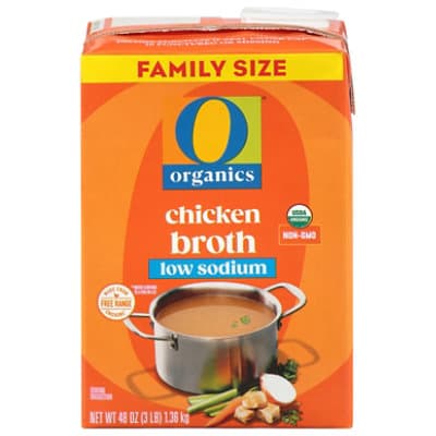 O Organics Organic Broth Low Sodium Chicken Flavored