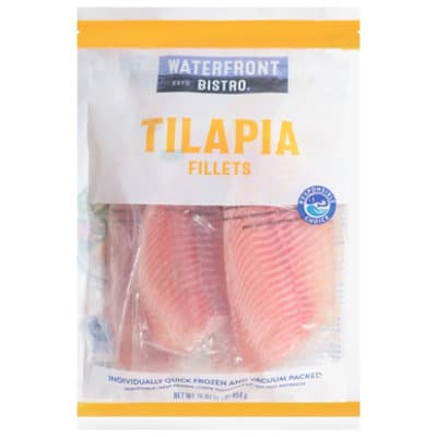 Waterfront Bistro Tilapia Fillets Bonesless & Skinless