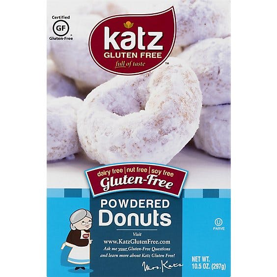 Is it Soy Free? Katz Donut Gluten Free Powdered