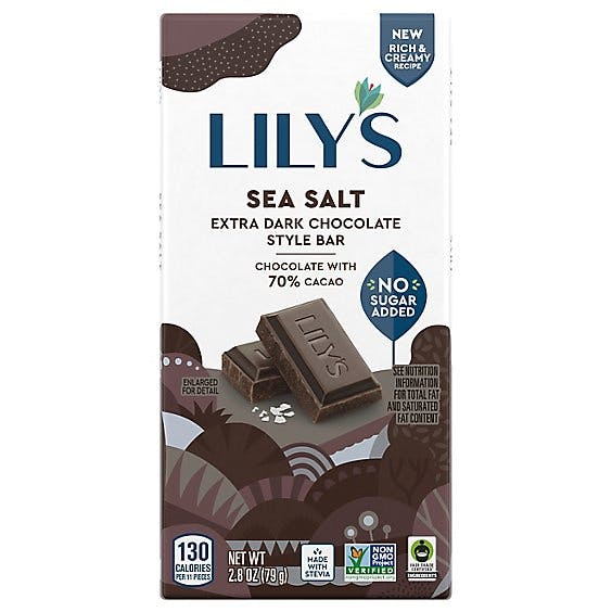 Is it Sesame Free? Lily's Sweets Sea Salt Chocolate