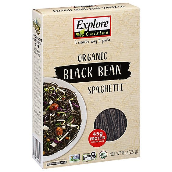 Is it Gelatin free? Explore Cuisine Bean Pasta Organic Spaghetti Black Bean Box