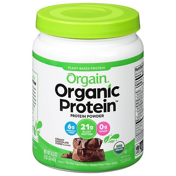 Is it Gluten Free? Orgain Organic Plant-based Protein Powder Creamy Chocolate Fudge Flavored