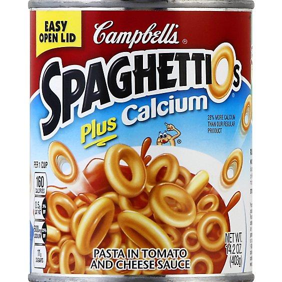 Is it Dairy Free? Campbells Spaghettios Pasta Plus Calcium