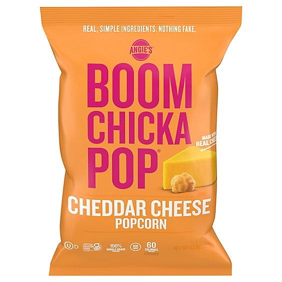 Is it Vegetarian? Angie's Boomchickapop Cheddar Cheese Popcorn