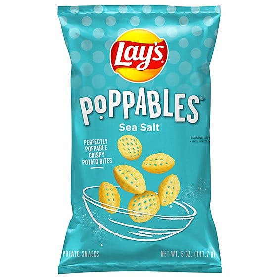 Is it Dairy Free? Lay's Sea Salt Potato Poppables