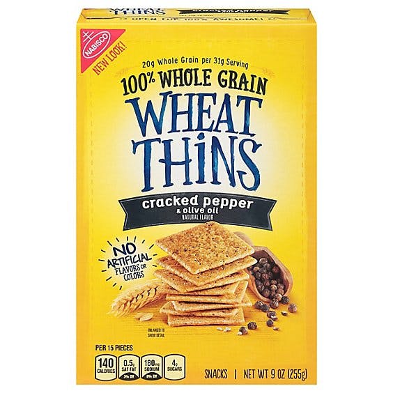 Is it Corn Free? Wheat Thins Crackers Whole Grain Cracked Pepper & Olive Oil