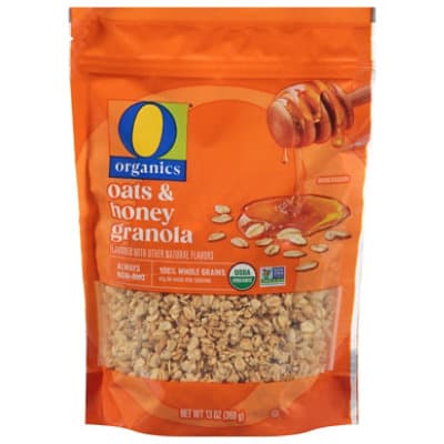 O Organics Organic Granola Oats & Honey Flavored