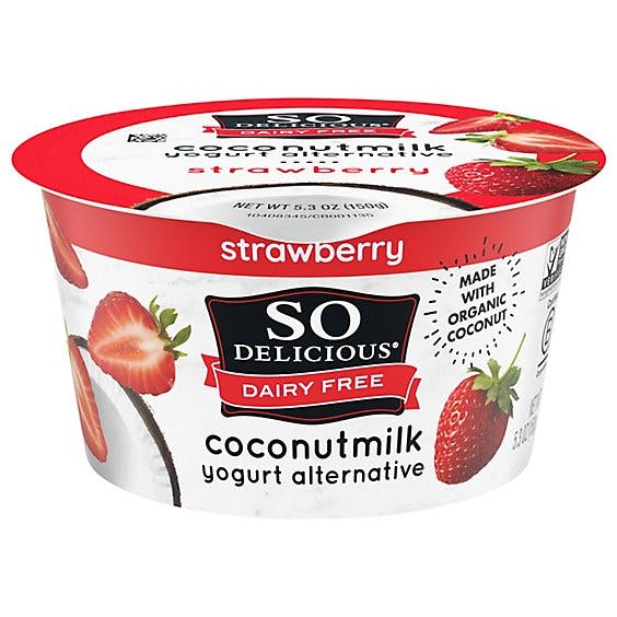 Is it Sesame Free? So Delicious Dairy Free Strawberry Coconut Milk Yogurt