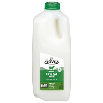 Clover Milk, Low Fat 1% Milk Fat