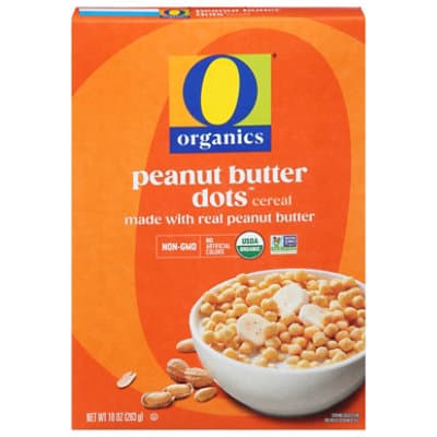 O Organics Organic Cereal Sweetened Peanut Butter Flavored Peanut Butter Dots