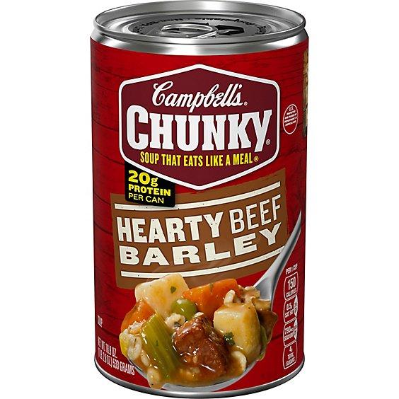 Is it Soy Free? Campbells Chunky Soup Hearty Beef Barley