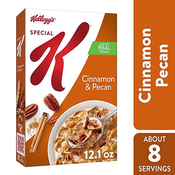 Is it Tree Nut Free? Special K Breakfast Cereal Made With Real Pecans Cinnamon And Pecan