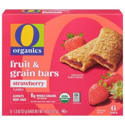 O Organics Organic Fruit & Grain Bars Strawberry