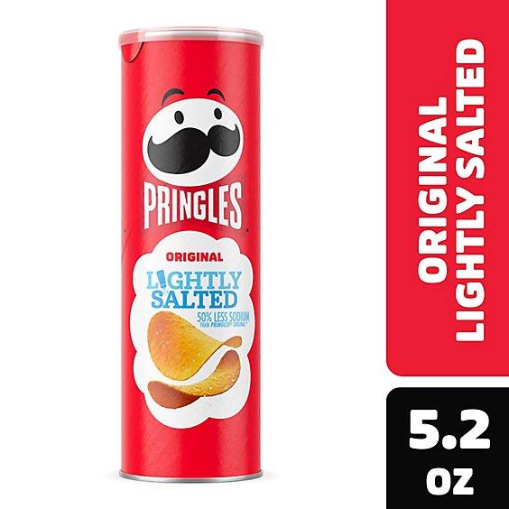 Is it Vegetarian? Pringles Potato Crisps Chips Lunch Snacks Lightly Salted