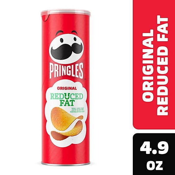 Is it Lactose Free? Pringles Potato Crisps Chips Lunch Snacks Reduced Fat