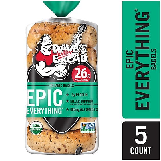 Is it Corn Free? Dave's Killer Bread Organic Epic Everything Bagel
