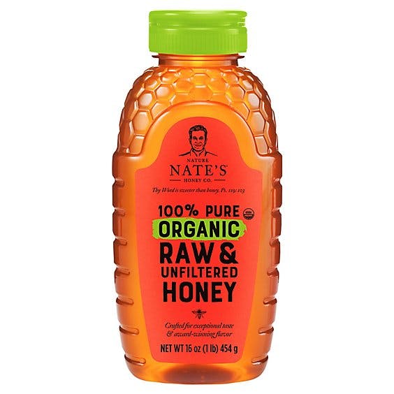 Nature Nates Organic Honey Raw & Unfiltered