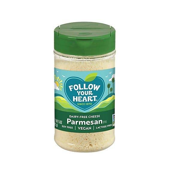 Is it Vegetarian? Follow Your Heart Dairy-free Parmesan Grated