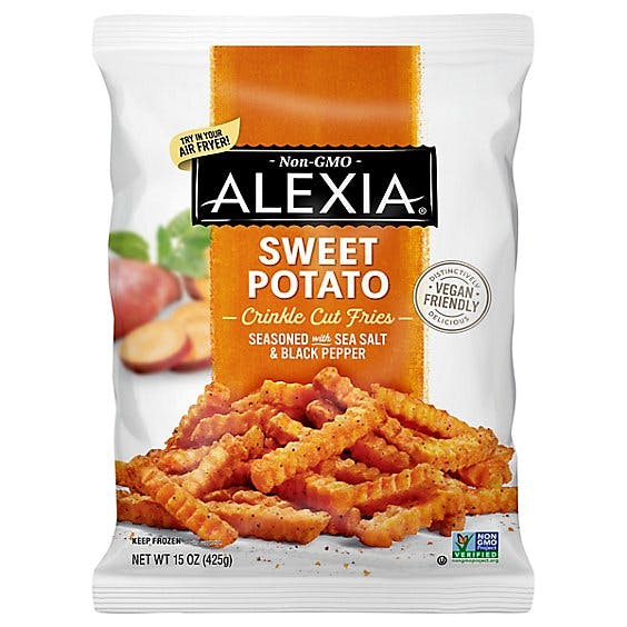 Is it Pescatarian? Alexia Fries Sweet Potato Seasoned Crinkle Cut