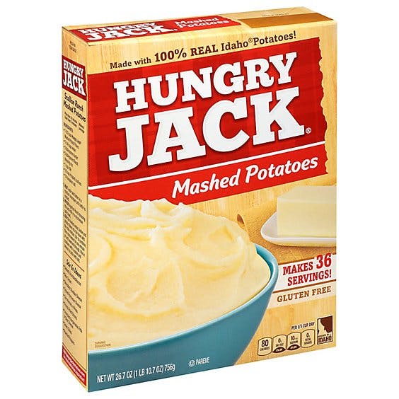 Is it Fish Free? Hungry Jack Potatoes Mashed Box