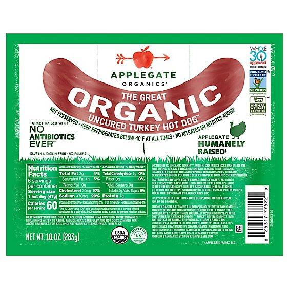 Is it Shellfish Free? Applegate The Great Organic Uncured Turkey Hot Dog