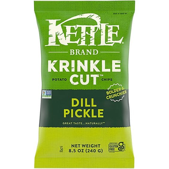 Is it Wheat Free? Kettle Krinkle Cut Potato Chips Dill Pickle