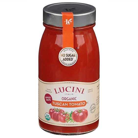 Is it Pescatarian? Lucini Tuscan Marinara Organic Sauce