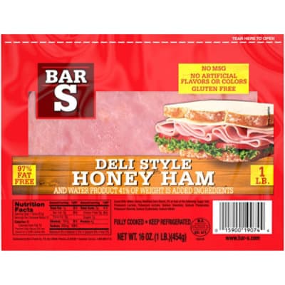 Bar-S Ham Cooked Classic Honey