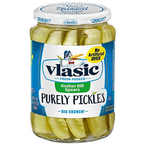 Is it Pescatarian? Vlasic Purely Pickles Keto Friendly Kosher Dill Pickle Spears
