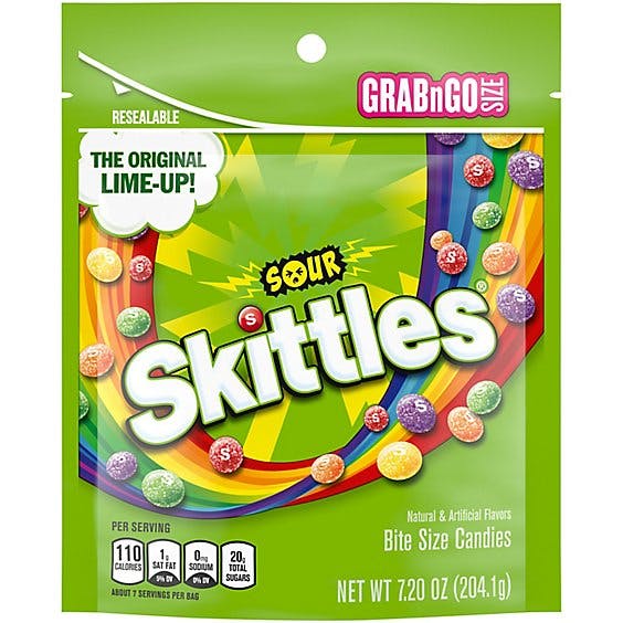 Is it Peanut Free? Skittles Sour Chewy Candy Grab N Go