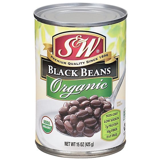 Is it Low FODMAP? S&w Organic Beans Black
