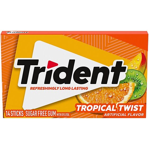 Is it Gelatin free? Trident Tropical Twist Sugar Free Gum