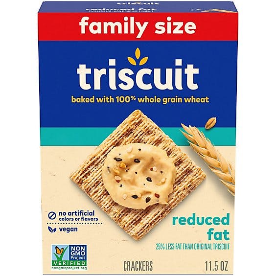 Is it Tree Nut Free? Triscuit Reduced Fat Whole Grain Wheat Crackers