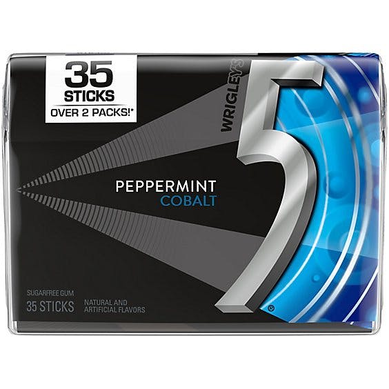 Is it Peanut Free? 5 Gum Peppermint Cobalt Sugarfree Gum