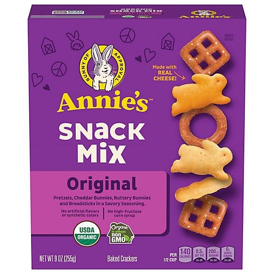 Is it Peanut Free? Annie's Bunnies Snack Mix