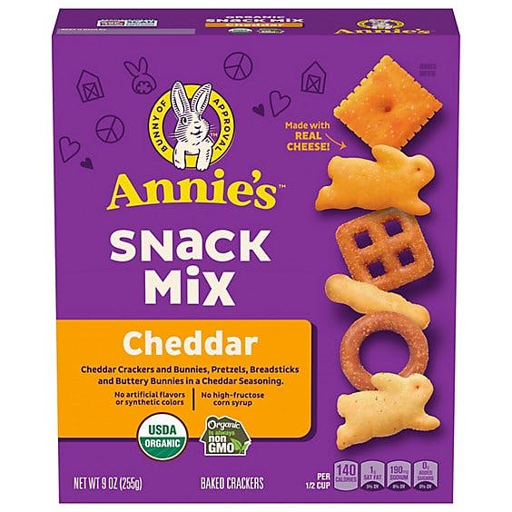 Is it Soy Free? Annie's Organic Cheddar Snack Mix