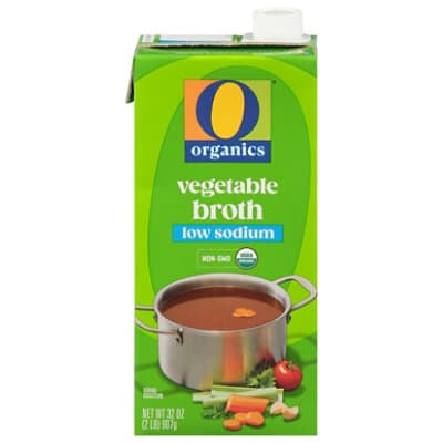 O Organics Organic Broth Low Sodium Vegetable