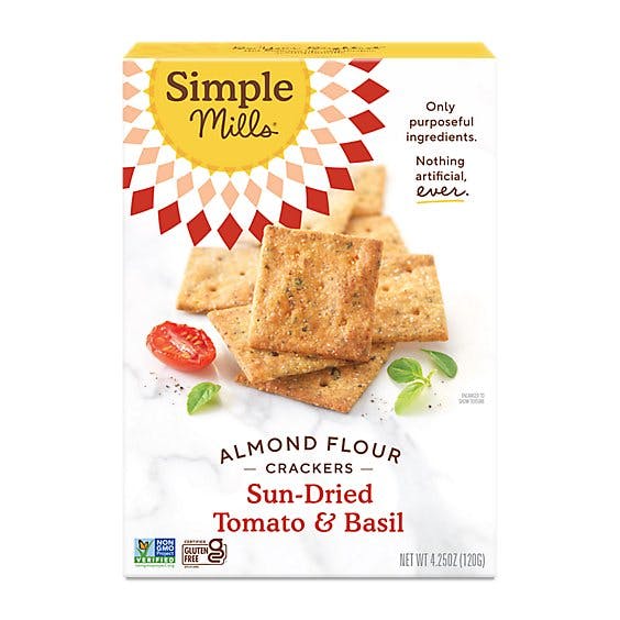 Is it MSG free? Simple Mills Sundried Tomato & Basil Almond Flour Crackers