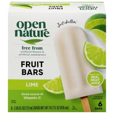O Organics Fruit Bars Lime