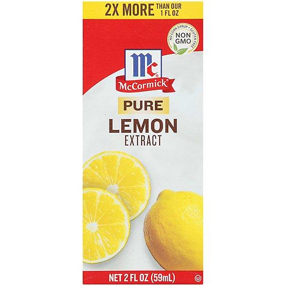 Is it Low FODMAP? Mccormick Pure Lemon Extract