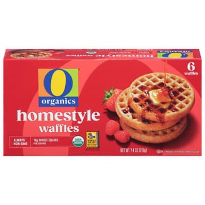 O Organics Organic Waffles Homestyle