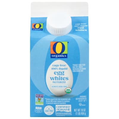 O Organics Organic Egg Whites Liquid Cholesterol Free